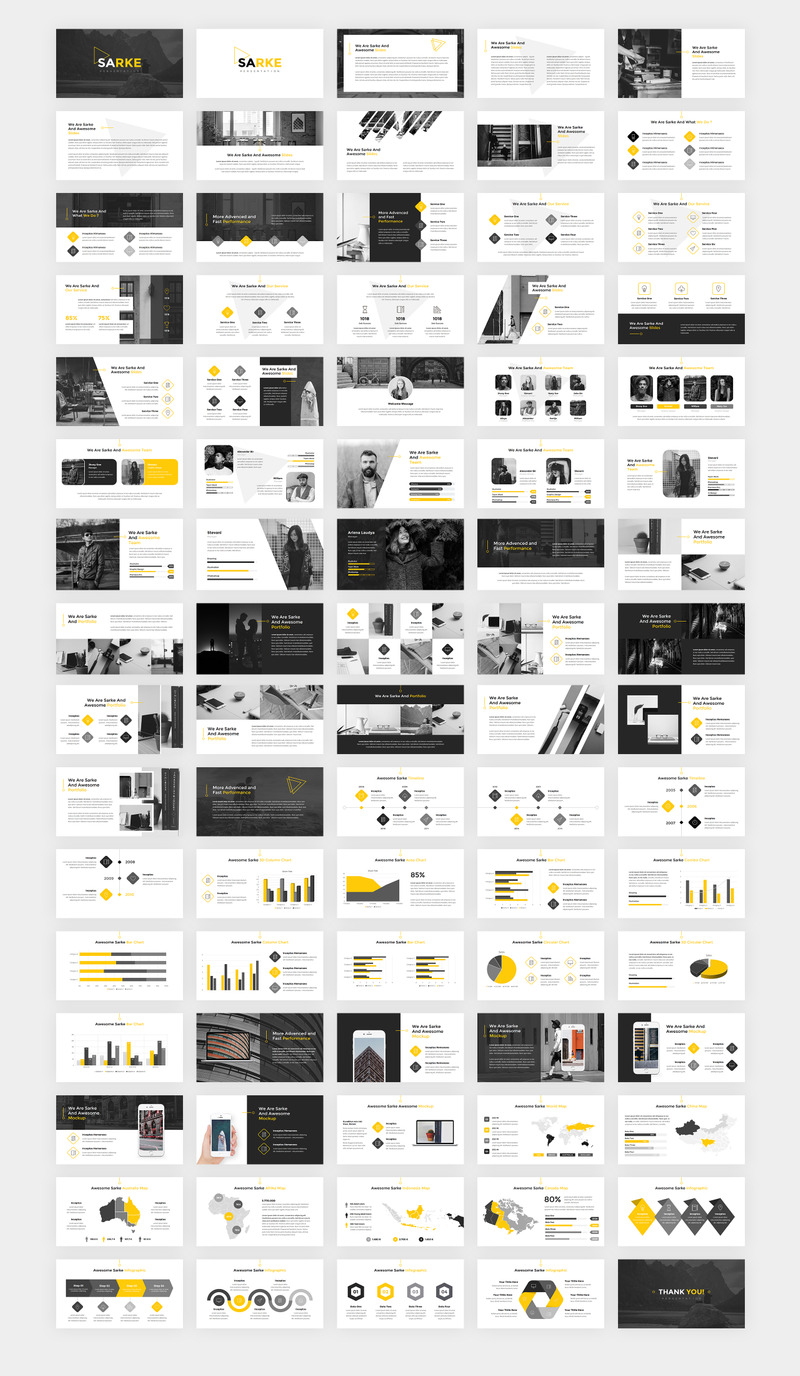 Sarke Creative Powerpoint Template Templatemonster